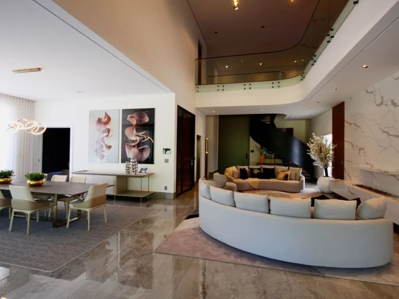 Casa nova com arquitetura contemporânea 100 % mobiliada no Terras de São José I em ITU.