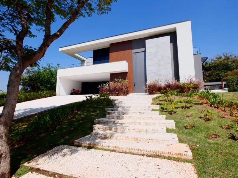 Casa nova com arquitetura contemporânea 100 % mobiliada no Terras de São José I em ITU.